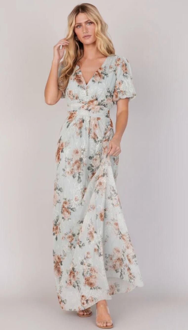 Baltic Born Ardley Floral Maxi Dress Small
